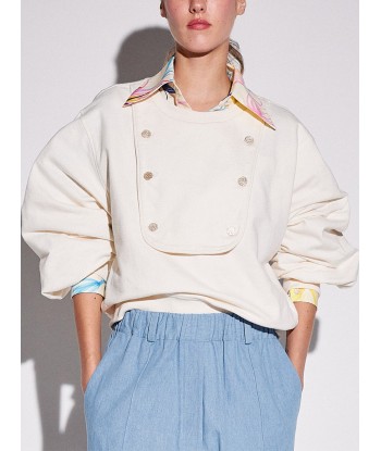 POPPY CREAM SWEATSHIRT online