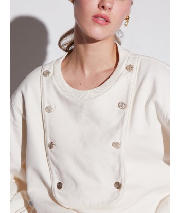 POPPY CREAM SWEATSHIRT online