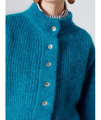 LEANDRA TEAL CARDIGAN de France