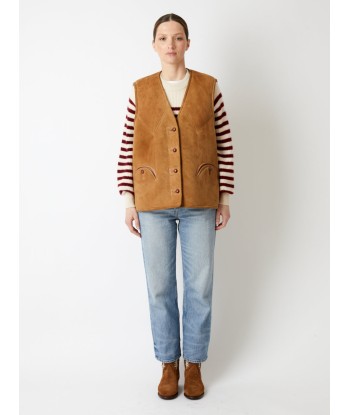 TATOOSH SHEARLING WAISTCOAT pas cher