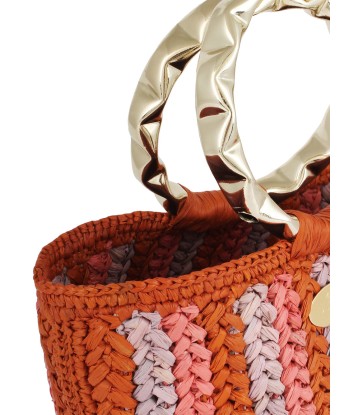 MOKI POMEGRANATE BUCKET BAG destockage