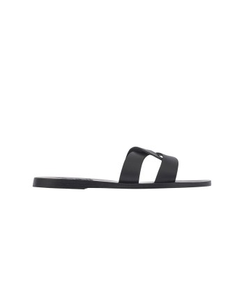 COGNAC BLACK DESMOS SANDALS une grave pollution 