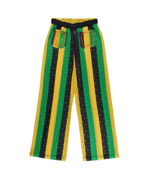 GREEN ZIGGY PANTS pas chere