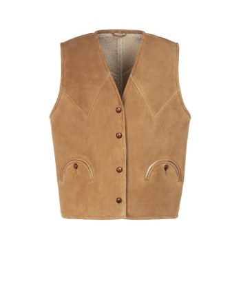 TATOOSH SHEARLING WAISTCOAT pas cher