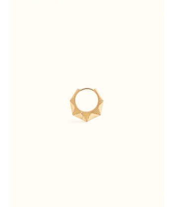 NYC SMALL YELLOW GOLD AND DIAMOND EARRING prix pour 