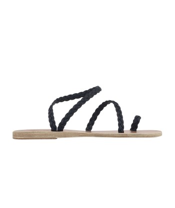 NAVY BRAIDED ELEFTHERIA SANDAL chez Cornerstreet bien 