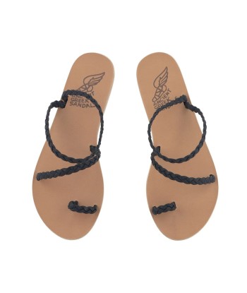 NAVY BRAIDED ELEFTHERIA SANDAL chez Cornerstreet bien 