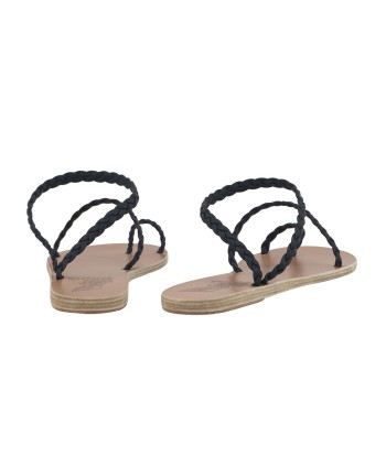 NAVY BRAIDED ELEFTHERIA SANDAL chez Cornerstreet bien 