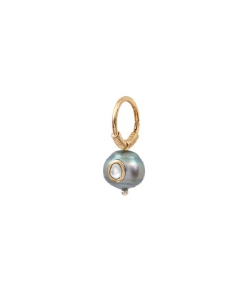 TAHITIAN PEARL AND DIAMOND EARRING 50-70% off 