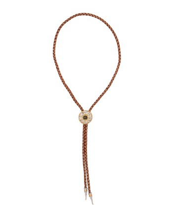 SMALL CAMEL BOLO TIE NECKLACE meilleur choix