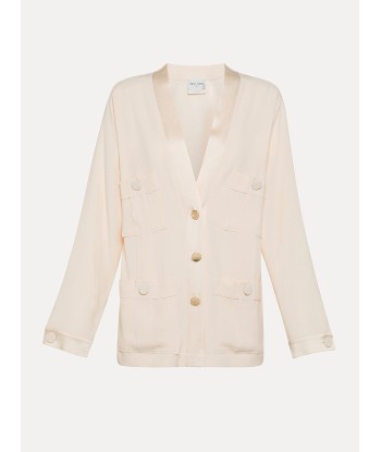 SAHARIAN SATIN IVORY JACKET les ctes