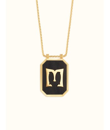 EBONY SCAPULAR LETTER M GOLD, DIAMOND AND EBONY Voir les baskets