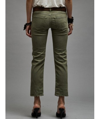 JEAN BOY STRAIGHT OLIVE GREEN STRETCH les ctes