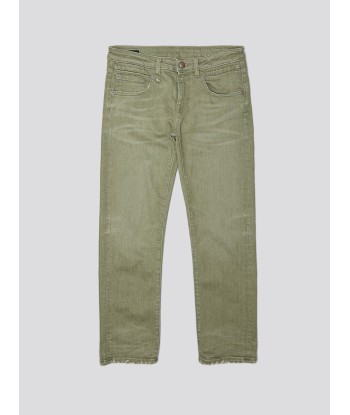 JEAN BOY STRAIGHT OLIVE GREEN STRETCH les ctes