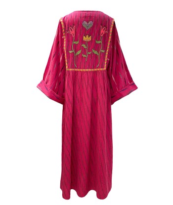 PINK SILK DEVA DRESS acheter