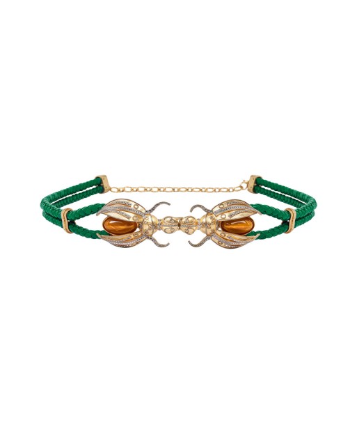 GREEN SCARAB BELT de la marque