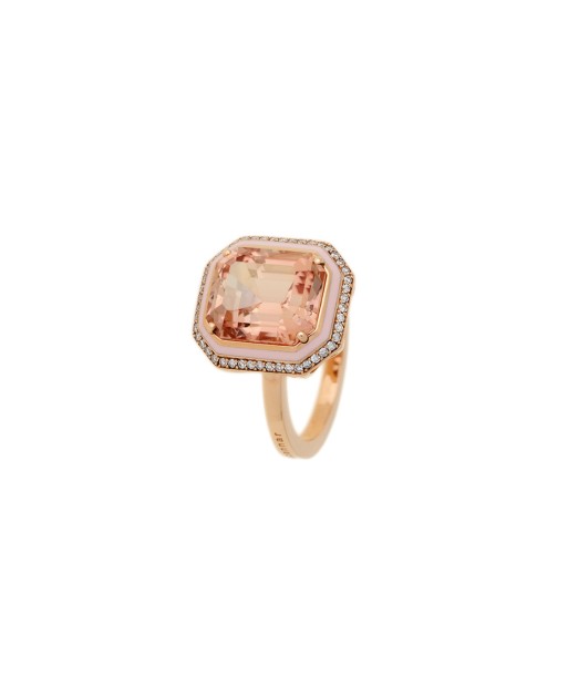 MINA ROSE GOLD, TOUMALINE AND DIAMOND RING Comparez et commandez 