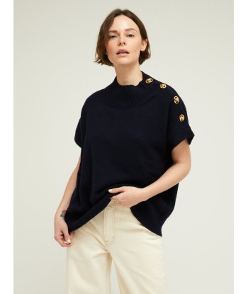 GREGOR NERO NAVY SWEATER Venez acheter