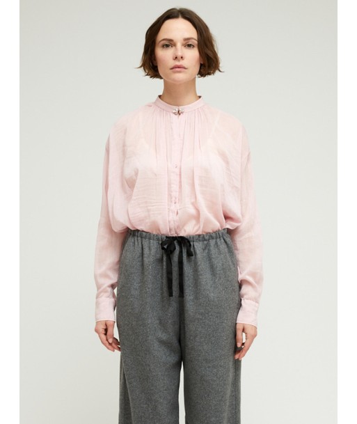 BOHEMIAN PINK VOILE SHIRT les muscles