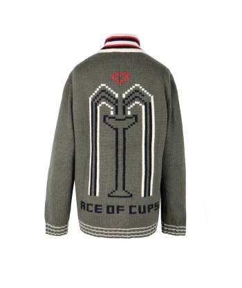 ACE OF CUP KHAKI CARDIGAN votre restaurant rapide dans 