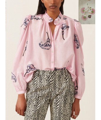 ANNABEL PINK CALLA LILY SHIRT Comparez plus de prix