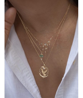 DREAM MAKER BIRD & DIAMOND SUN MEDALLION NECKLACE 50% de réduction en Octobre 2024