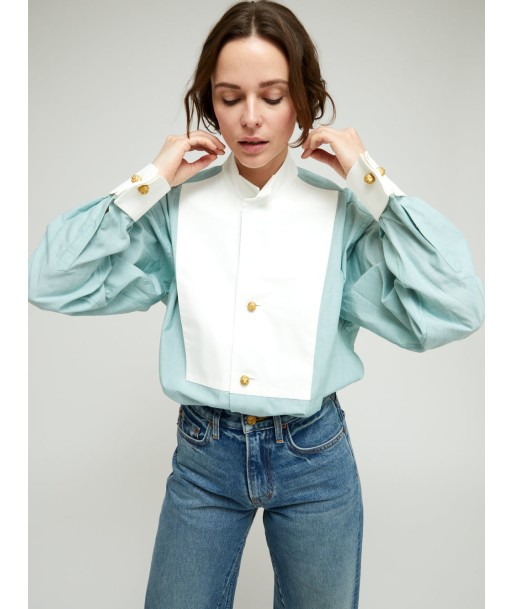 PALE GREEN PLUM SHIRT livraison gratuite