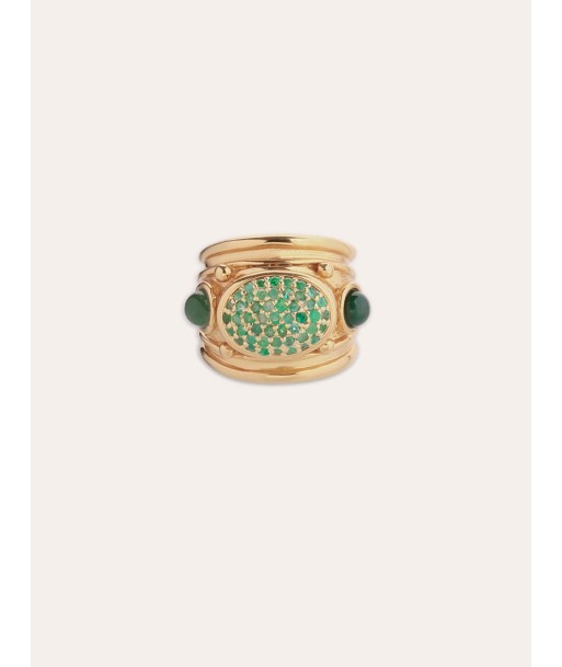 SIMONE EMERALD RING store