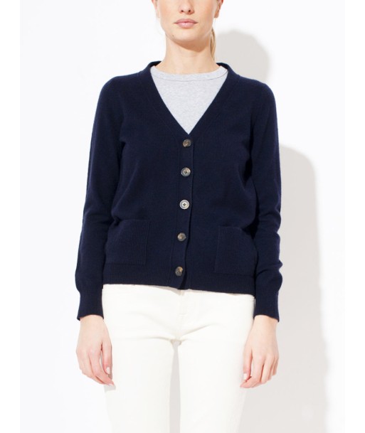 CARDIGAN WILLIAM NERO NAVY votre restaurant rapide dans 