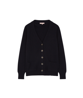 CARDIGAN WILLIAM NERO NAVY votre restaurant rapide dans 