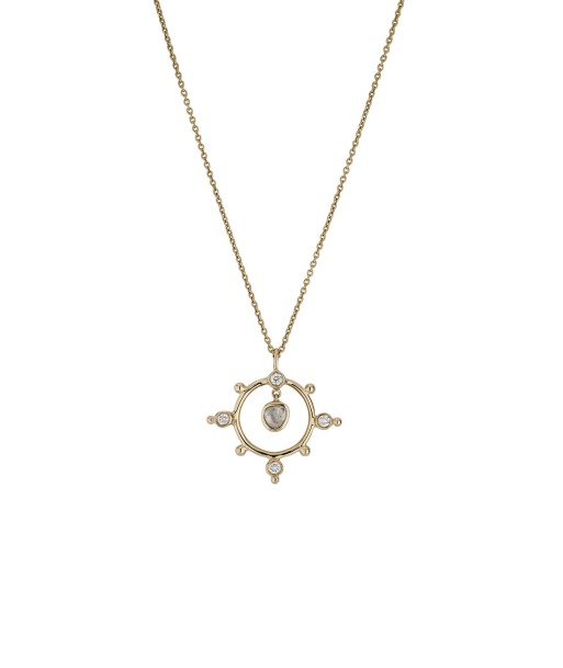 COLLIER PENDENTIF OR JAUNE 14K livraison gratuite