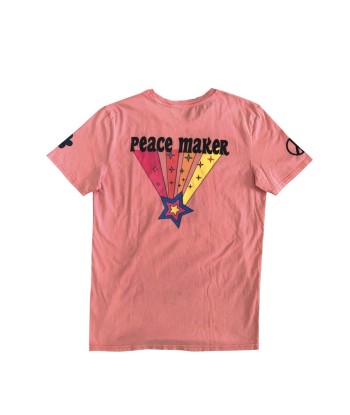 TEE SHIRT PEACE MAKER PEACH votre