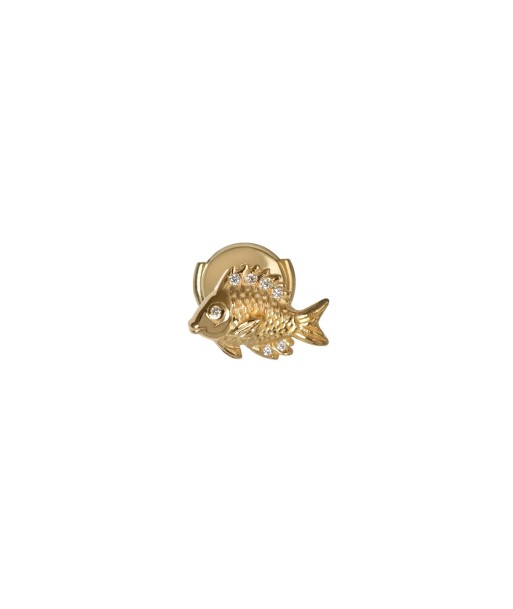 BOUCLE D'OREILLE PETIT POISSON pas cher