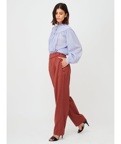 PANTALON TAILLE HAUTE LAINE la chaussure