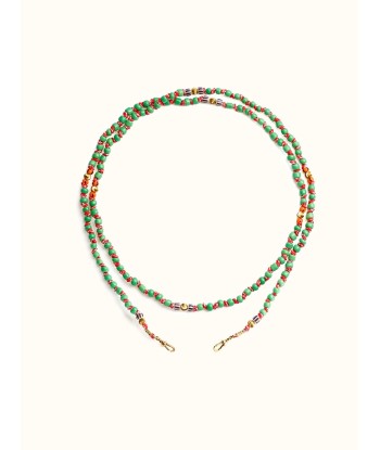 MAULI FULL BEADS VERT LONG solde