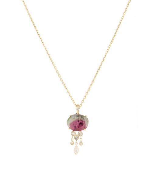 COLLIER JELLYFISH TOURMALINE ET DIAMANTS Comparez et commandez 