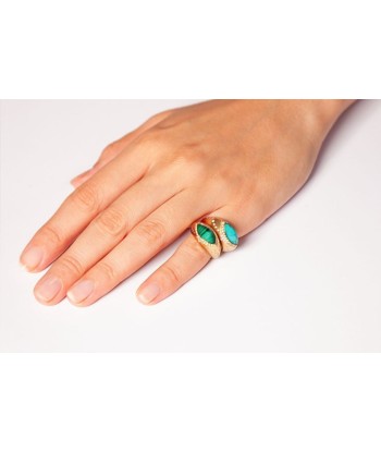 BAGUE SULTANE MALACHITE livraison et retour toujours gratuits