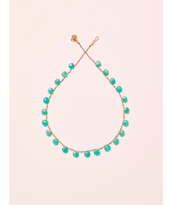 COLLIER BEETLE AMAZONITE Toutes les collections ici