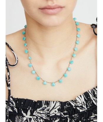 COLLIER BEETLE AMAZONITE Toutes les collections ici