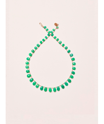 COLLIER EVERGREEN CHRYSOPRASE une grave pollution 