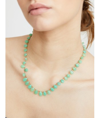 COLLIER EVERGREEN CHRYSOPRASE une grave pollution 