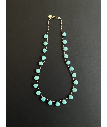 COLLIER BEETLE AMAZONITE Toutes les collections ici