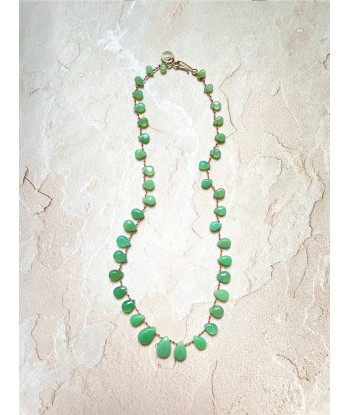 COLLIER EVERGREEN CHRYSOPRASE une grave pollution 