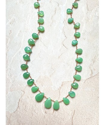 COLLIER EVERGREEN CHRYSOPRASE une grave pollution 