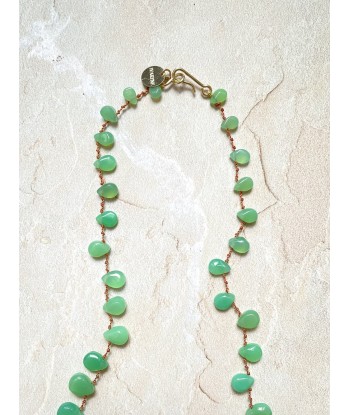 COLLIER EVERGREEN CHRYSOPRASE une grave pollution 