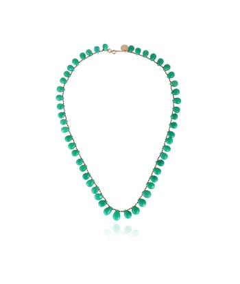 COLLIER EVERGREEN CHRYSOPRASE une grave pollution 