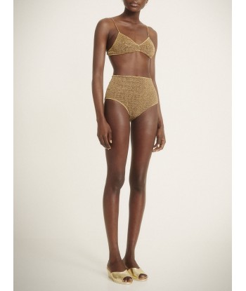 MAILLOT DE BAIN LUMIÈRE HIGH WAISTED SAND la chaussure