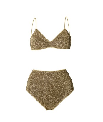 MAILLOT DE BAIN LUMIÈRE HIGH WAISTED SAND la chaussure