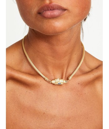 CHAINE INDIAN CHOCKER 14K les ctes