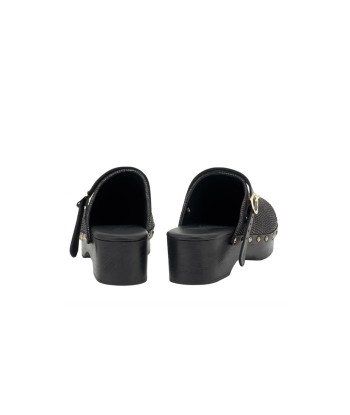 SABOT CLOG RAFFIA BLACK est présent 